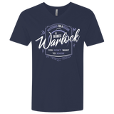 T-Shirts Midnight Navy / X-Small Warlock Men's Premium V-Neck