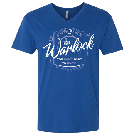 T-Shirts Royal / X-Small Warlock Men's Premium V-Neck