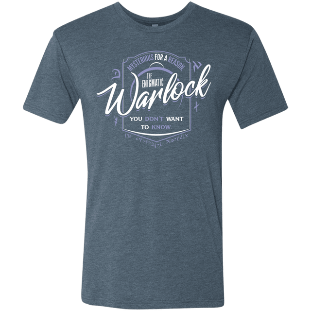 T-Shirts Indigo / S Warlock Men's Triblend T-Shirt