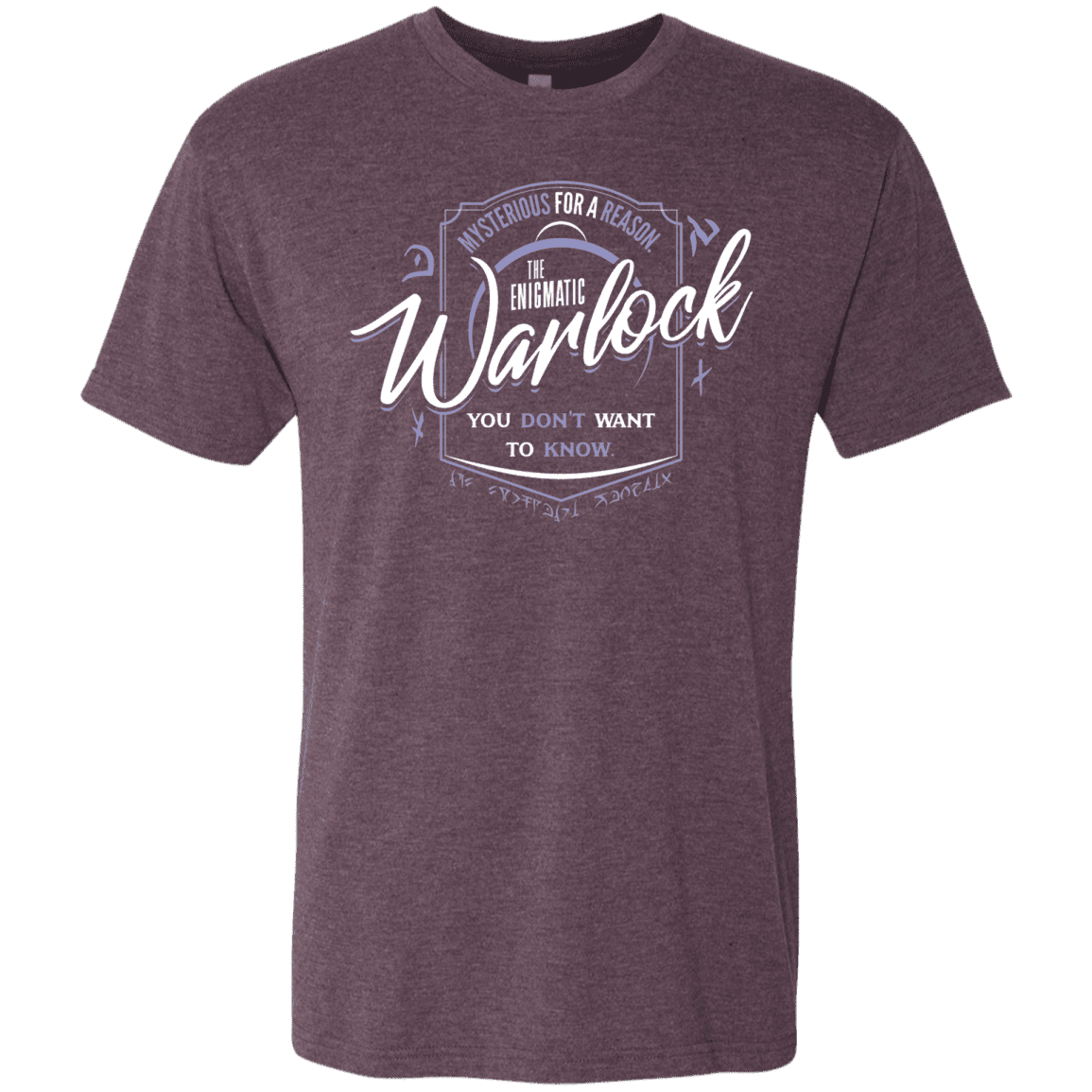 T-Shirts Vintage Purple / S Warlock Men's Triblend T-Shirt