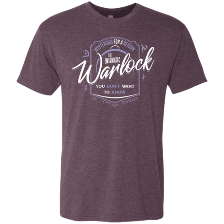T-Shirts Vintage Purple / S Warlock Men's Triblend T-Shirt