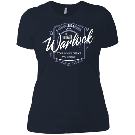 T-Shirts Midnight Navy / X-Small Warlock Women's Premium T-Shirt