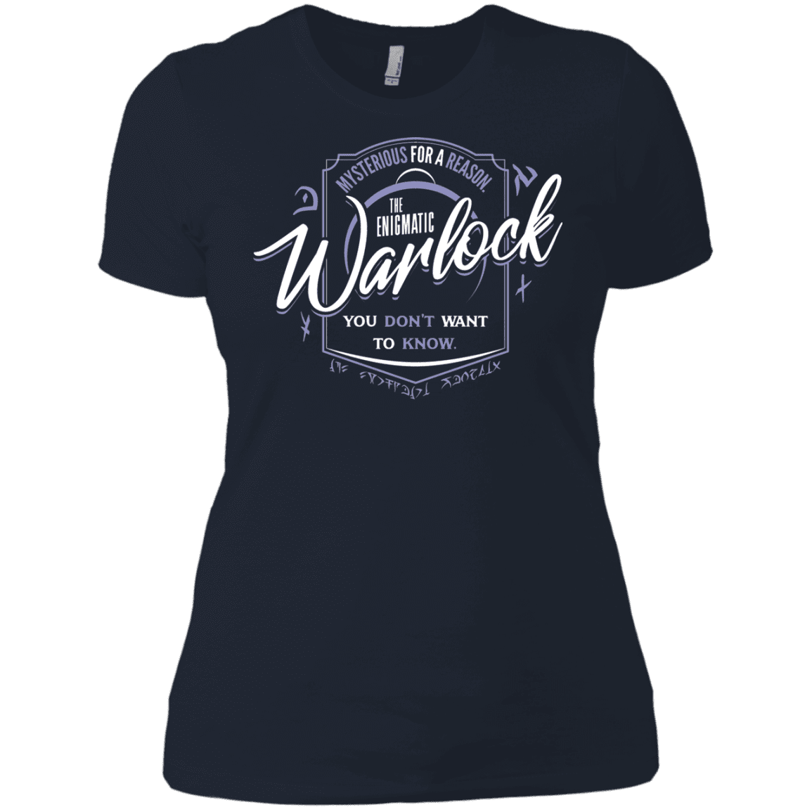 T-Shirts Midnight Navy / X-Small Warlock Women's Premium T-Shirt