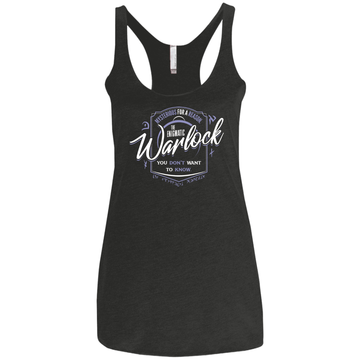 Warlock Women's Triblend Racerback Tank