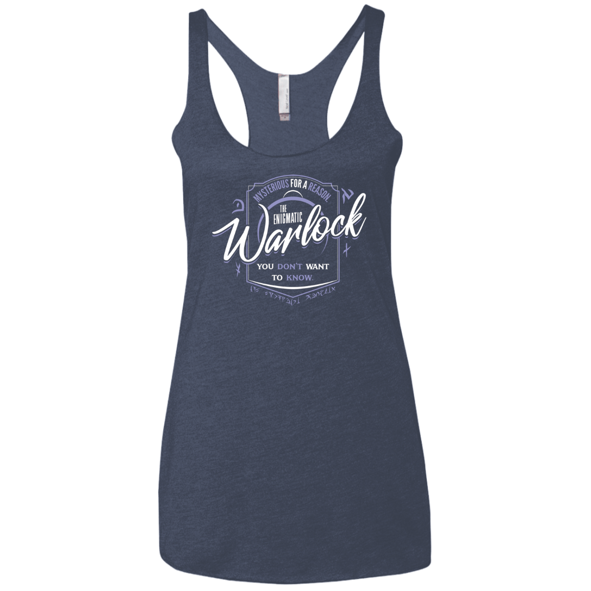Warlock Women's Triblend Racerback Tank