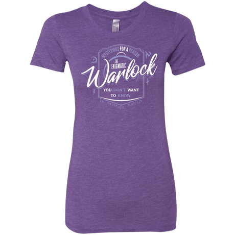 T-Shirts Purple Rush / S Warlock Women's Triblend T-Shirt