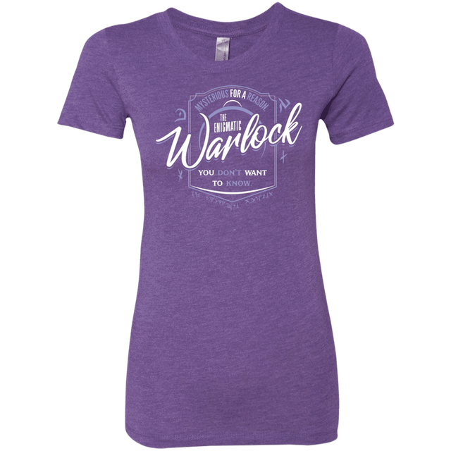 T-Shirts Purple Rush / S Warlock Women's Triblend T-Shirt