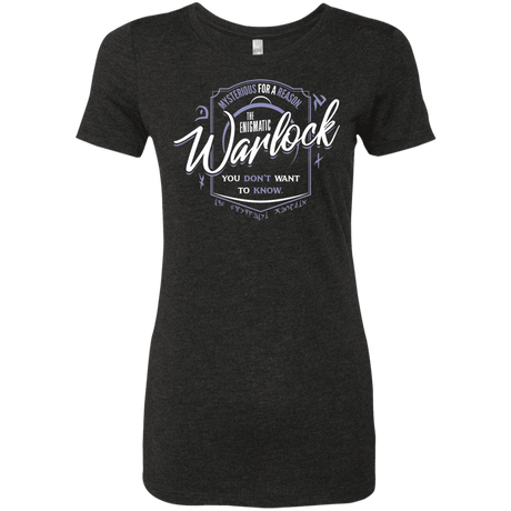 T-Shirts Vintage Black / S Warlock Women's Triblend T-Shirt