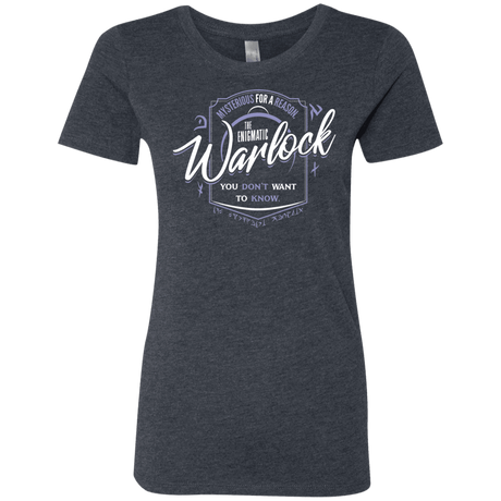 T-Shirts Vintage Navy / S Warlock Women's Triblend T-Shirt