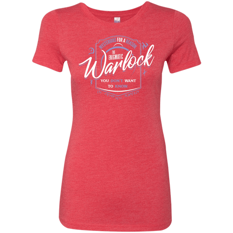 T-Shirts Vintage Red / S Warlock Women's Triblend T-Shirt