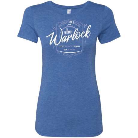T-Shirts Vintage Royal / S Warlock Women's Triblend T-Shirt