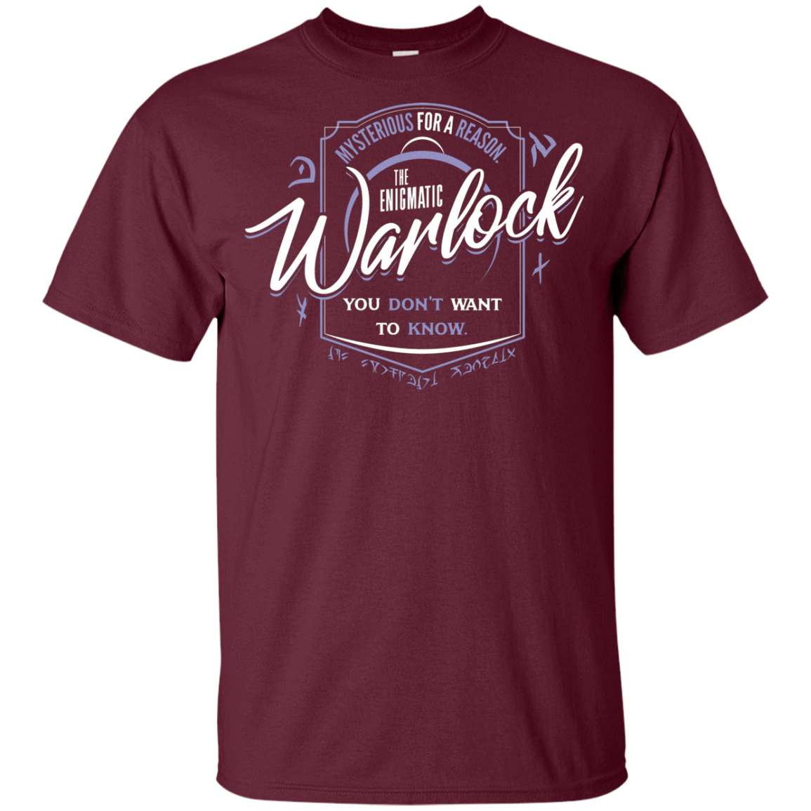 T-Shirts Maroon / YXS Warlock Youth T-Shirt