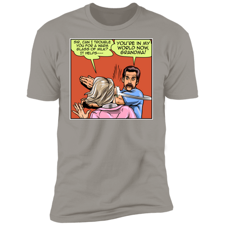 T-Shirts Light Grey / S Warm Milk Slap Men's Premium T-Shirt