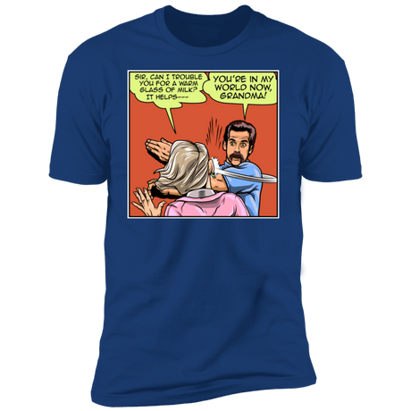 T-Shirts Royal / S Warm Milk Slap Men's Premium T-Shirt