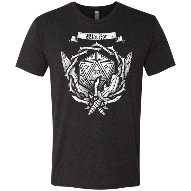 T-Shirts Vintage Black / Small WARRIOR CREST Men's Triblend T-Shirt