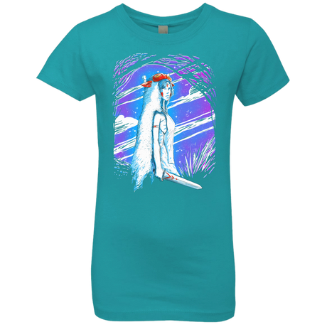 T-Shirts Tahiti Blue / YXS Warrior Princess Girls Premium T-Shirt
