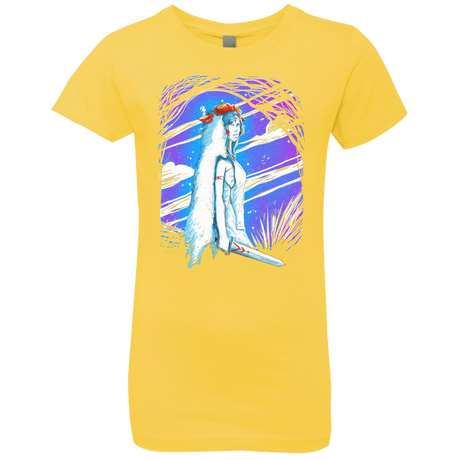 T-Shirts Vibrant Yellow / YXS Warrior Princess Girls Premium T-Shirt