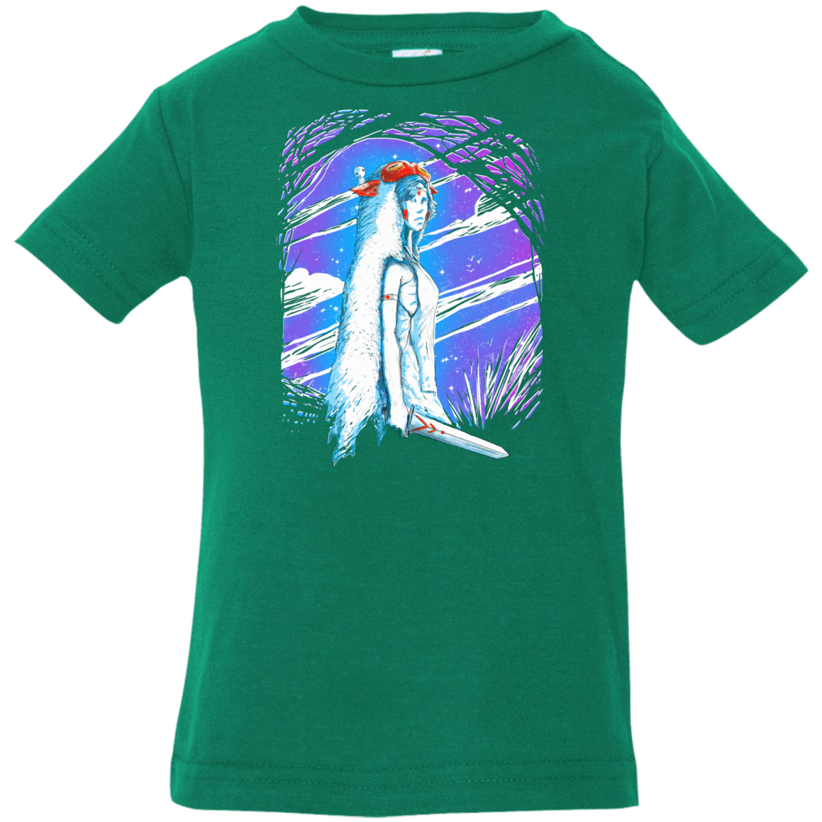 T-Shirts Kelly / 6 Months Warrior Princess Infant Premium T-Shirt