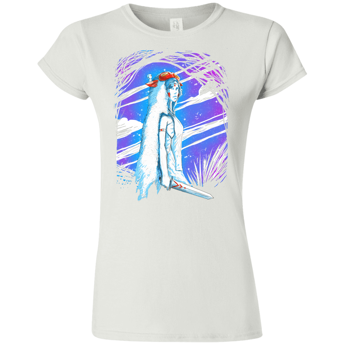 T-Shirts White / S Warrior Princess Junior Slimmer-Fit T-Shirt