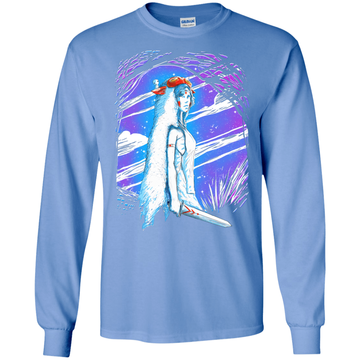 Warrior Princess Men's Long Sleeve T-Shirt