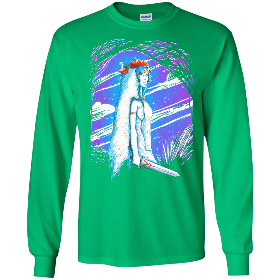 Warrior Princess Men's Long Sleeve T-Shirt