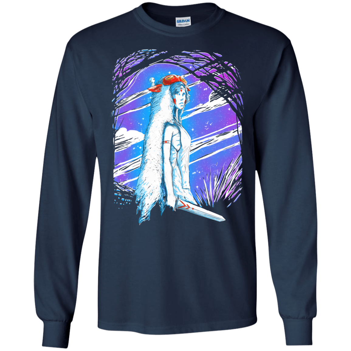Warrior Princess Men's Long Sleeve T-Shirt