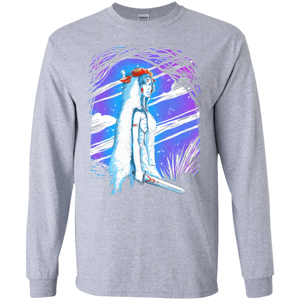 Warrior Princess Men's Long Sleeve T-Shirt