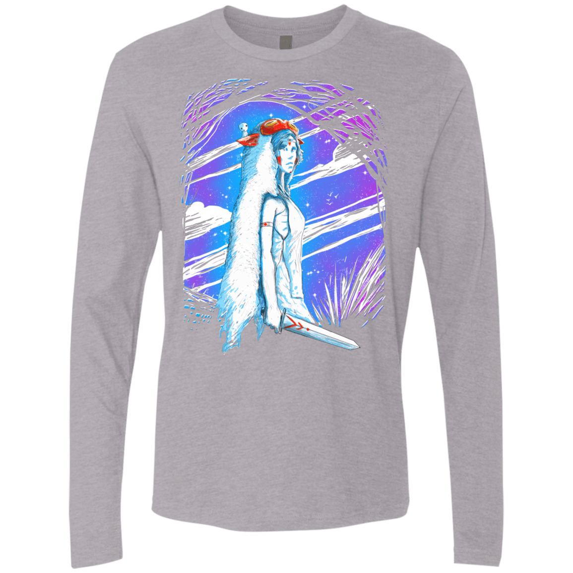 Warrior Princess Men's Premium Long Sleeve