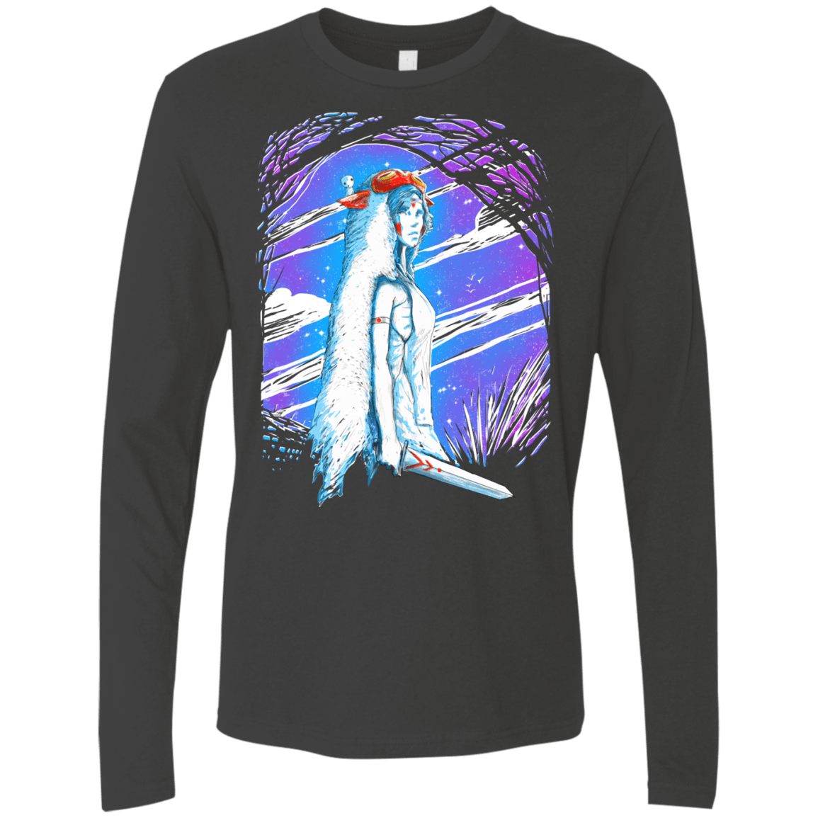 Warrior Princess Men's Premium Long Sleeve