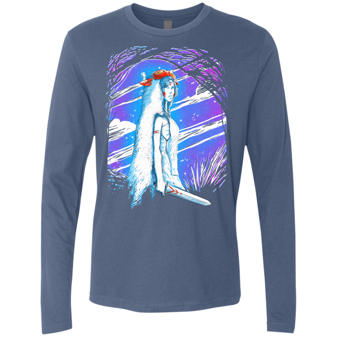 Warrior Princess Men's Premium Long Sleeve
