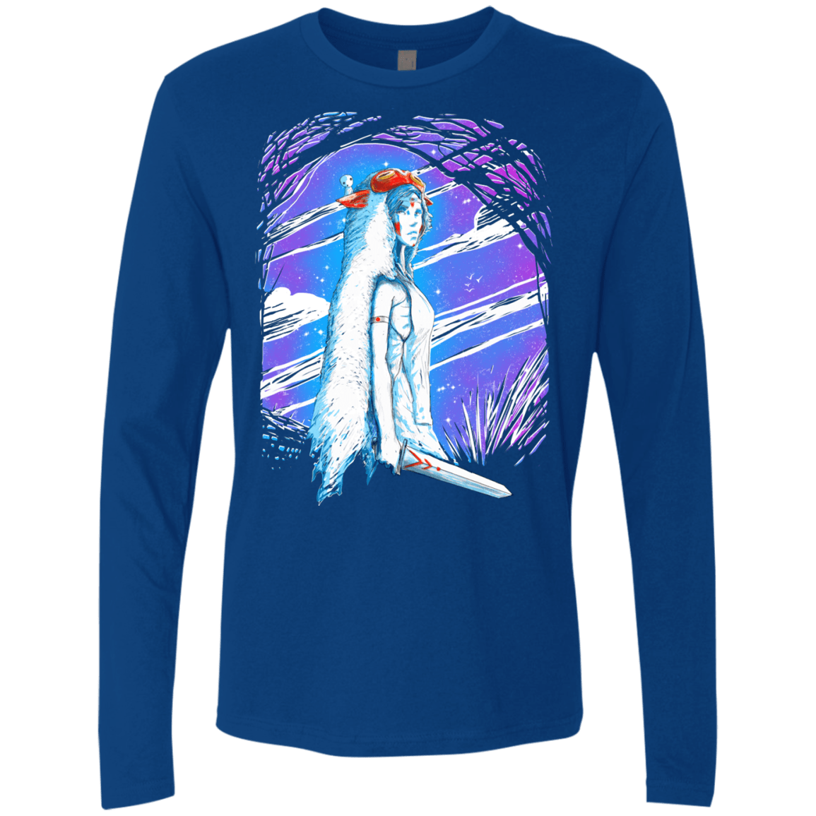 Warrior Princess Men's Premium Long Sleeve