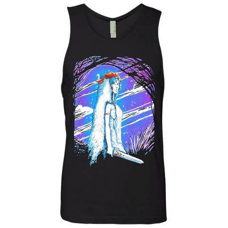 T-Shirts Black / S Warrior Princess Men's Premium Tank Top