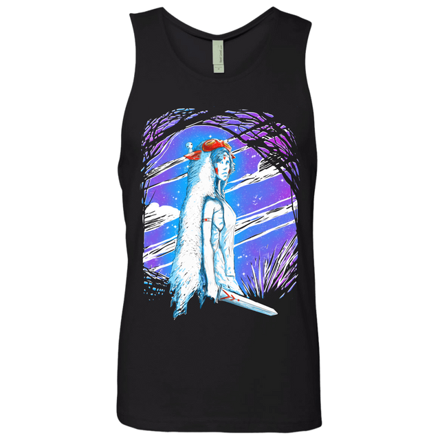 T-Shirts Black / S Warrior Princess Men's Premium Tank Top