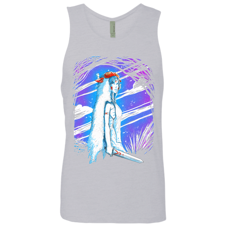 T-Shirts Heather Grey / S Warrior Princess Men's Premium Tank Top