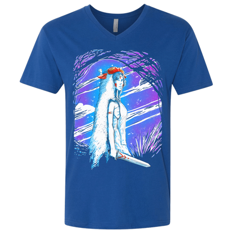 T-Shirts Royal / X-Small Warrior Princess Men's Premium V-Neck