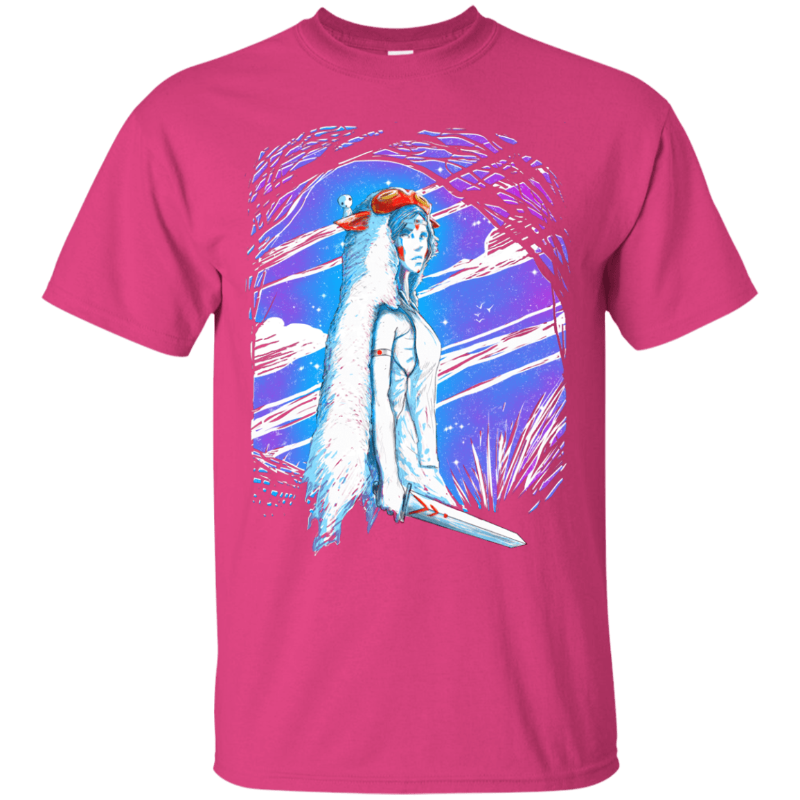 T-Shirts Heliconia / S Warrior Princess T-Shirt