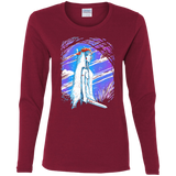 T-Shirts Cardinal / S Warrior Princess Women's Long Sleeve T-Shirt