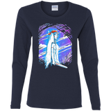 T-Shirts Navy / S Warrior Princess Women's Long Sleeve T-Shirt