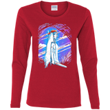 T-Shirts Red / S Warrior Princess Women's Long Sleeve T-Shirt