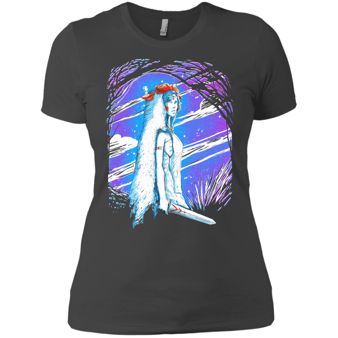 T-Shirts Heavy Metal / X-Small Warrior Princess Women's Premium T-Shirt