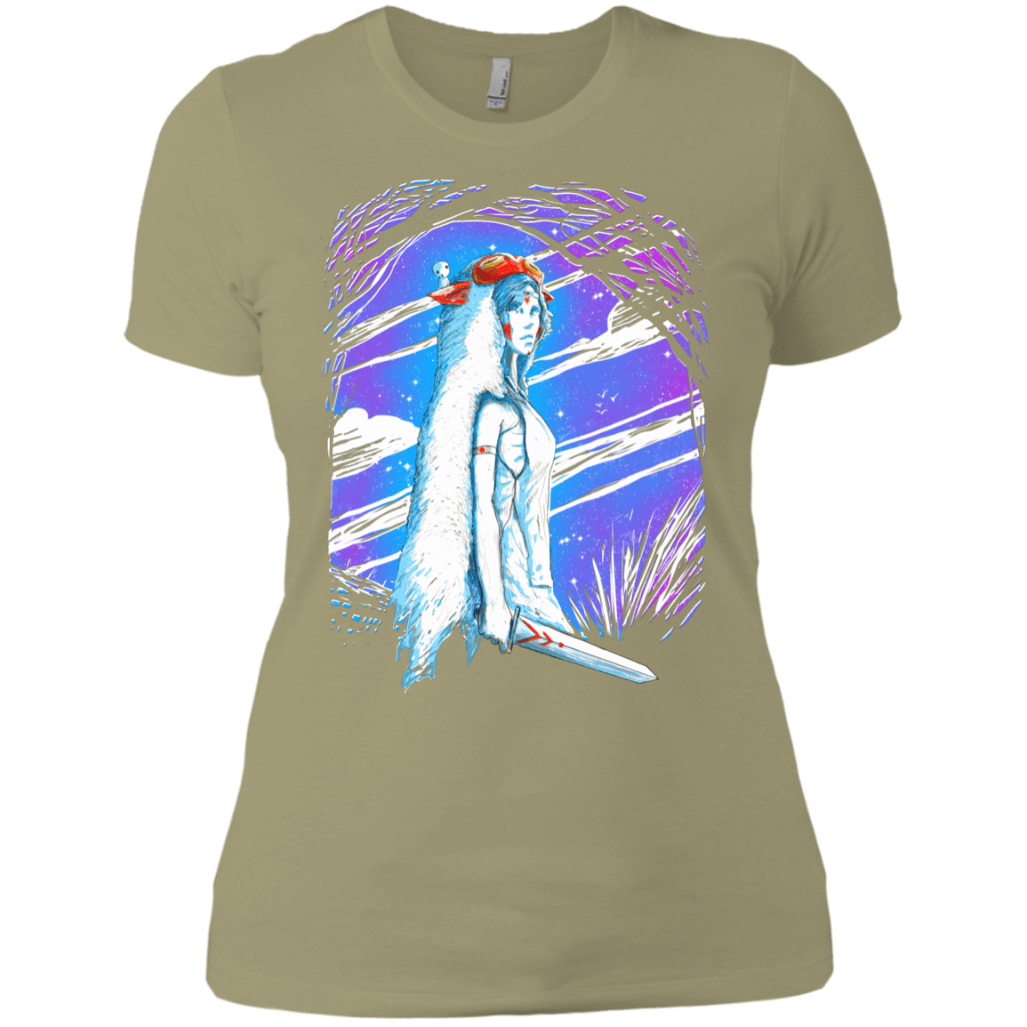 T-Shirts Light Olive / X-Small Warrior Princess Women's Premium T-Shirt