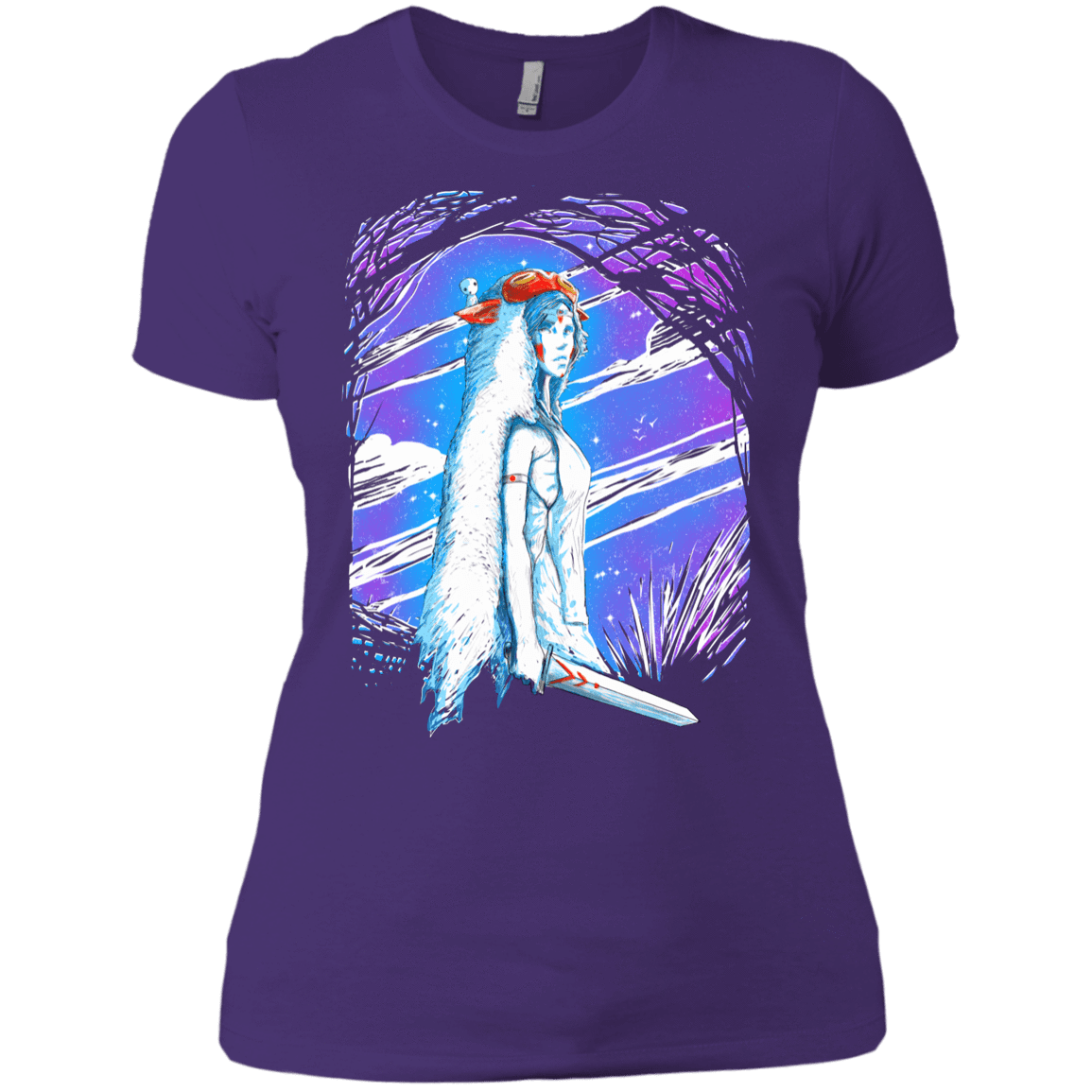 T-Shirts Purple Rush/ / X-Small Warrior Princess Women's Premium T-Shirt