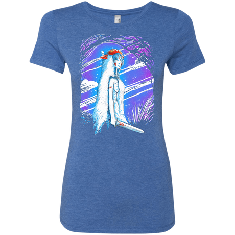 T-Shirts Vintage Royal / S Warrior Princess Women's Triblend T-Shirt