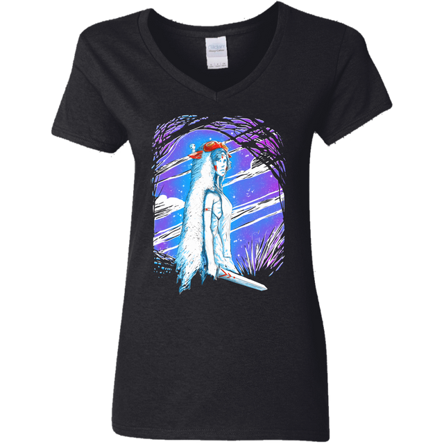 T-Shirts Black / S Warrior Princess Women's V-Neck T-Shirt