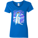 T-Shirts Royal / S Warrior Princess Women's V-Neck T-Shirt