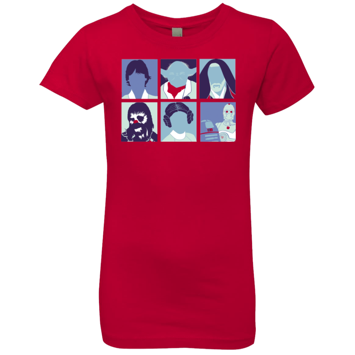 T-Shirts Red / YXS Wars pop Girls Premium T-Shirt