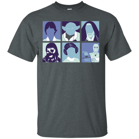 T-Shirts Dark Heather / Small Wars pop T-Shirt