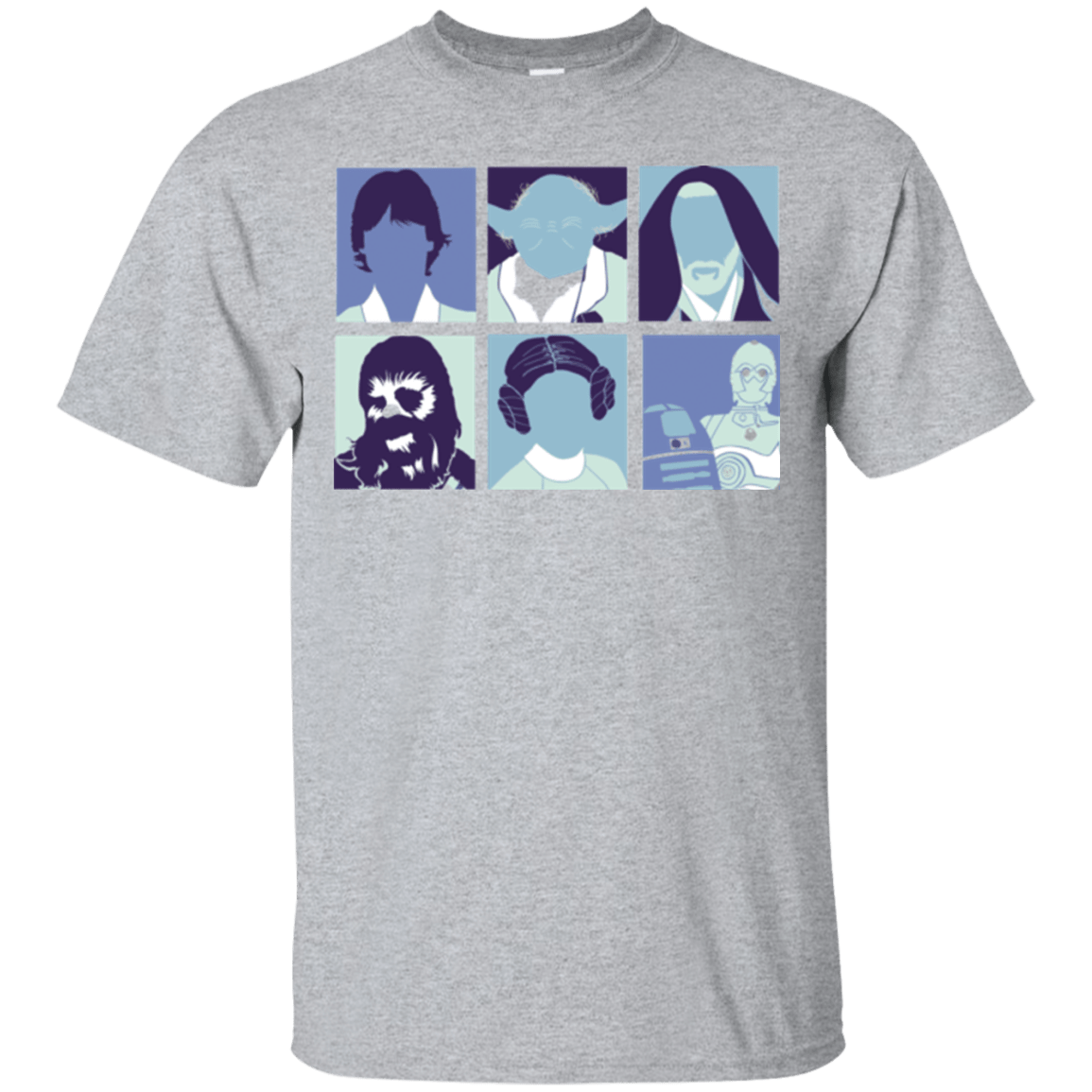 T-Shirts Sport Grey / Small Wars pop T-Shirt