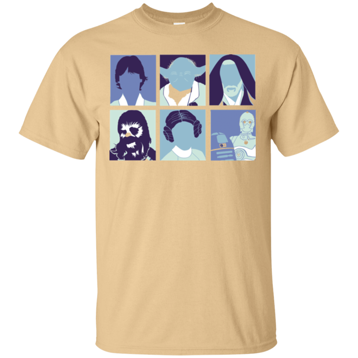 T-Shirts Vegas Gold / Small Wars pop T-Shirt