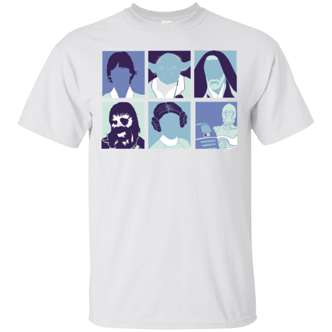 T-Shirts White / Small Wars pop T-Shirt
